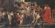 Peter Paul Rubens Coronation of Marie de'Medici (mk05) oil painting on canvas